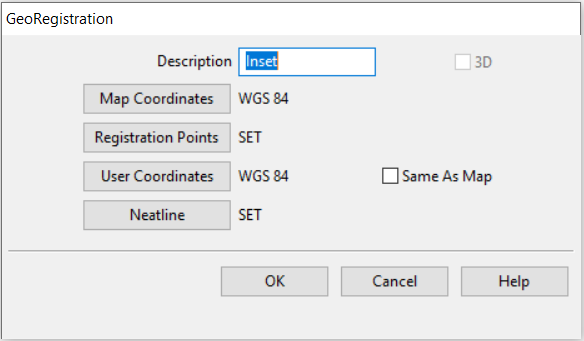 The GeoRegistration box